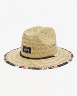 BILLABONG Boys' Tides Print Straw Lifeguard Hat MULTI