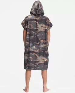BILLABONG Nomadix x A/Div Hooded Poncho BLACK CAMO -Mens accessories Sales Store abyaa00151 billabongw cmm bck2