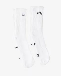 BILLABONG 2-Pack Core Crew Socks BLACK