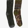 BILLABONG 2-Pack Camo Crew Socks BLACK