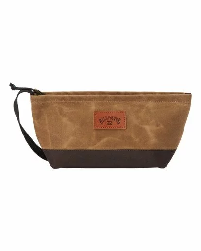 BILLABONG Cache 4L Dopp Kit DARK KHAKI 1 BILLABONG Cache 4L Dopp Kit DARK KHAKI