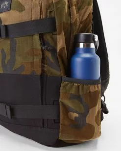 BILLABONG Command Camo Corduroy Skate Backpack CAMO -Mens accessories Sales Store abybp00116 billabongp cmm dtl1
