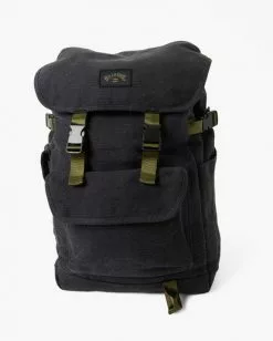 BILLABONG Wave Washed Rucksack Backpack BLACK