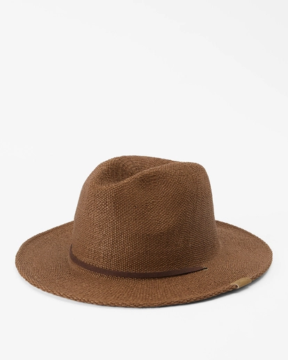 BILLABONG The Crusher Straw Hat BROWN 2 BILLABONG The Crusher Straw Hat BROWN - immagine 2