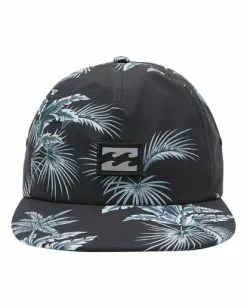 BILLABONG Platform Print 5-Panel Strapback Hat NIGHT -Mens accessories Sales Store abyha00198 billabongp ngt frt1