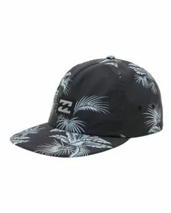 BILLABONG Platform Print 5-Panel Strapback Hat NIGHT -Mens accessories Sales Store abyha00198 billabongp ngt sd1