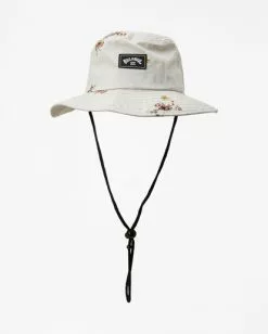 BILLABONG Big John Print Surf Safari Hat STEALTH -Mens accessories Sales Store abyha00218 billabongp chi frt1
