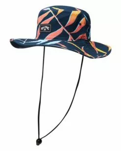 BILLABONG Big John Print Surf Safari Hat STEALTH -Mens accessories Sales Store abyha00218 billabongp mid sd1