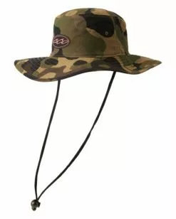 BILLABONG Big John Print Surf Safari Hat STEALTH -Mens accessories Sales Store abyha00218 billabongp olc frt1