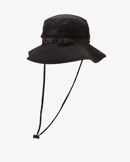 BILLABONG A/Div Pocket Big John Surf Safari Hat BLACK 1 BILLABONG A/Div Pocket Big John Surf Safari Hat BLACK