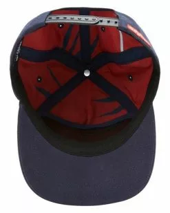 BILLABONG Budweiser Insignia Snapback Hat NAVY -Mens accessories Sales Store abyha00233 billabongp nvy dtl1