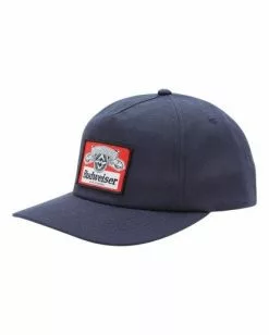 BILLABONG Budweiser Insignia Snapback Hat NAVY