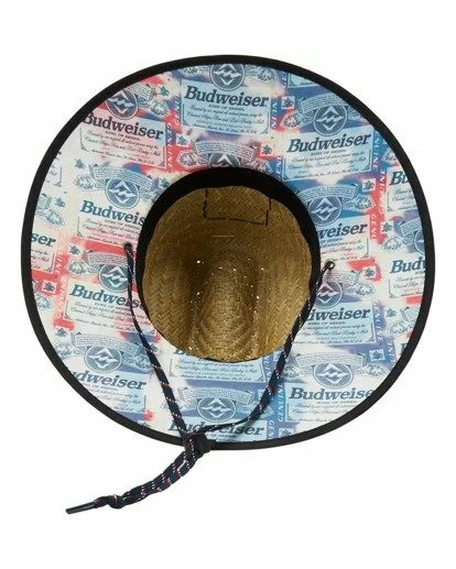 BILLABONG Budweiser Tides Print Hat RED 4 BILLABONG Budweiser Tides Print Hat RED - immagine 4