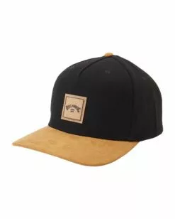 BILLABONG Stacked Up Snapback Hat BLACK/TAN
