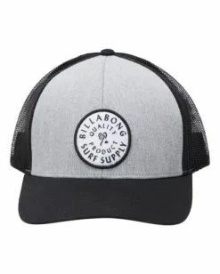 BILLABONG Walled Trucker Hat BLACK 10 BILLABONG Walled Trucker Hat BLACK -Mens accessories Sales Store abyha00266 billabongp blk frt1