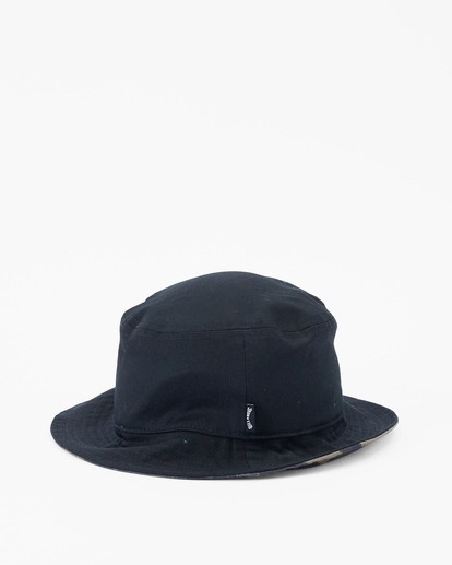 BILLABONG Contrary Hawaii Reversible Bucket Hat BLACK 3 BILLABONG Contrary Hawaii Reversible Bucket Hat BLACK - immagine 3