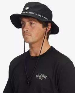 BILLABONG Kamea Hawaii Sun Boonie Hat BLACK -Mens accessories Sales Store abyha00333 billabongw blk sd1