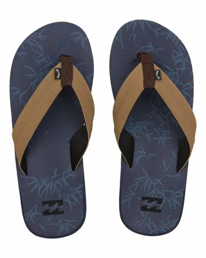BILLABONG All Day Impact Print Slip-On Sandals BLACK 1 BILLABONG All Day Impact Print Slip-On Sandals BLACK