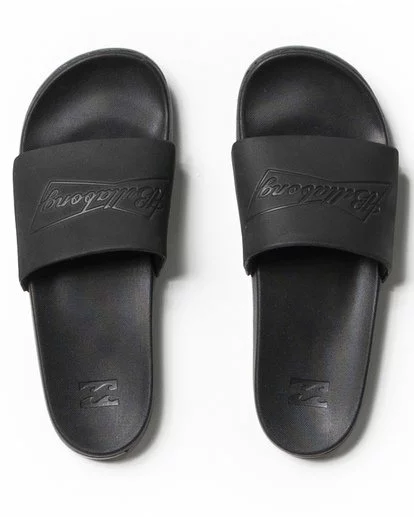 BILLABONG Budweiser Bow Crush Slide Sandal BLACK 1 BILLABONG Budweiser Bow Crush Slide Sandal BLACK