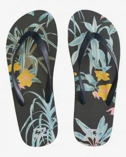 BILLABONG Tides Slip-On Sandals BLACK -Mens accessories Sales Store abyl100024 billabongp mid frt1