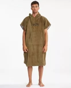 BILLABONG Hooded Towel AQUA -Mens accessories Sales Store abyww00116 billabongw dkm frt1