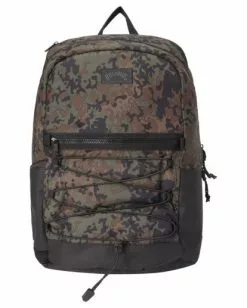 BILLABONG A/Div Axis Day Pack OLIVE CAMO -Mens accessories Sales Store mabk3bap billabongp cmm frt1