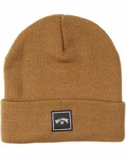 BILLABONG Stacked Beanie ERMINE -Mens accessories Sales Store mabn3bst billabongf erm frt1