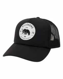 BILLABONG Grizzly California Trucker Hat BLACK