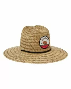 BILLABONG Tides California Lifeguard Hat NATURAL -Mens accessories Sales Store mahw1bjr billabongp red sd2
