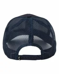 BILLABONG Walled California Trucker Hat NAVY -Mens accessories Sales Store mahw1bpr billabongp nvy bck1