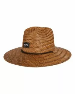 BILLABONG Tides Straw Lifeguard Hat BROWN