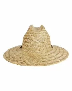 BILLABONG Tides Straw Lifeguard Hat BROWN -Mens accessories Sales Store mahw1bti billabongp nat bck1
