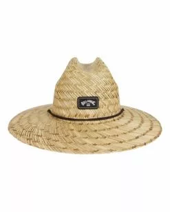 BILLABONG Tides Straw Lifeguard Hat BROWN -Mens accessories Sales Store mahw1bti billabongp nat sd2